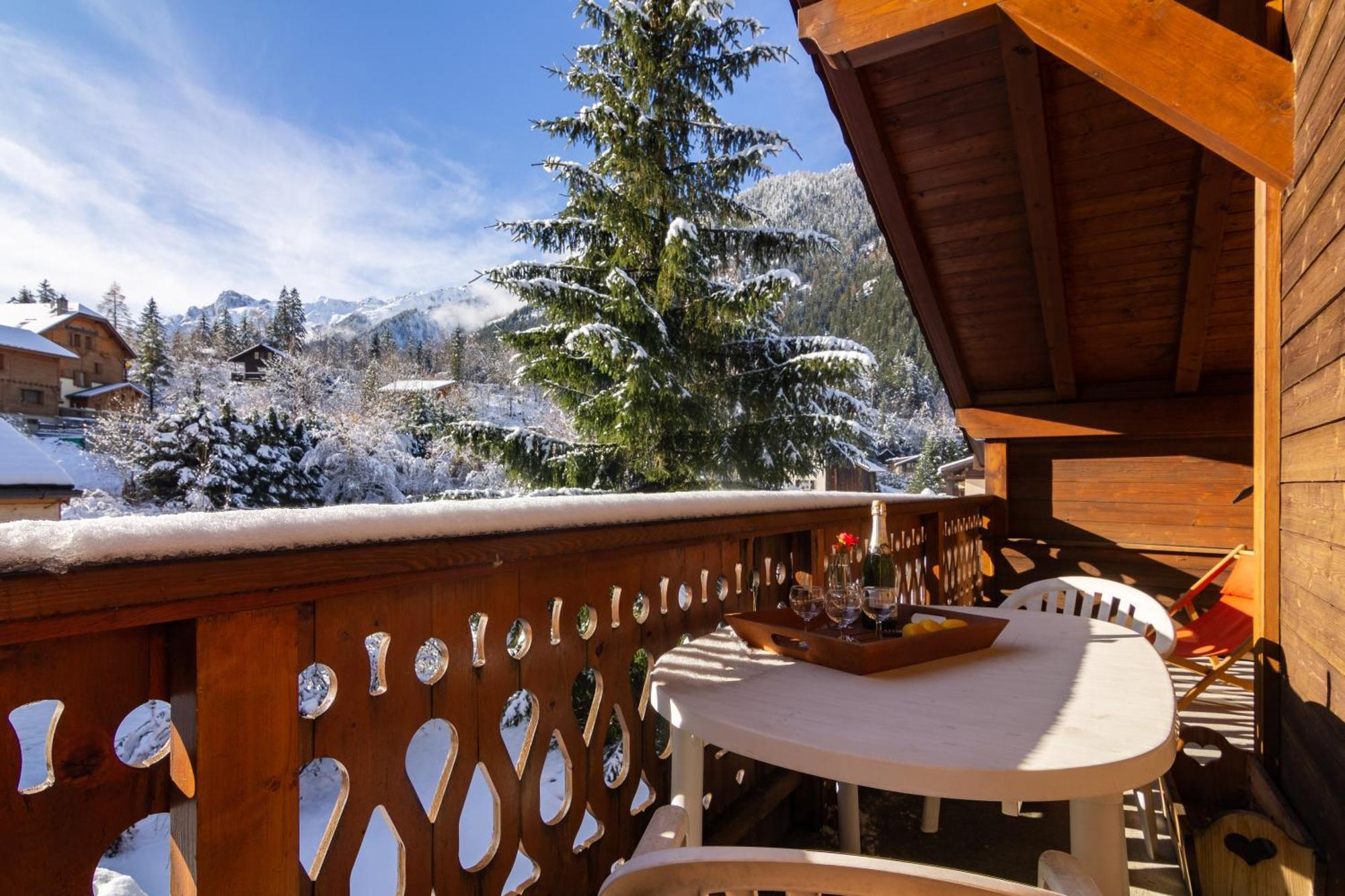 Appartement Les Drus 118 - Happy Rentals Chamonix Mont Blanc Exterior foto